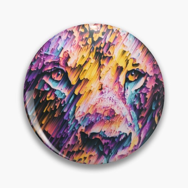 Item preview, Lion Pixel sort art / Glitch art designed and sold by Kavurmija.
