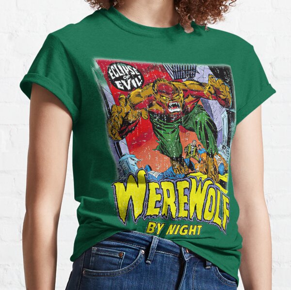 Hot Topic Marvel Studios Werewolf By Night Poster T-Shirt