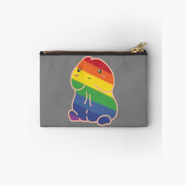 Item preview, Pride Rainbow Colorful Kawaii Penis Dick designed and sold by NamColors.