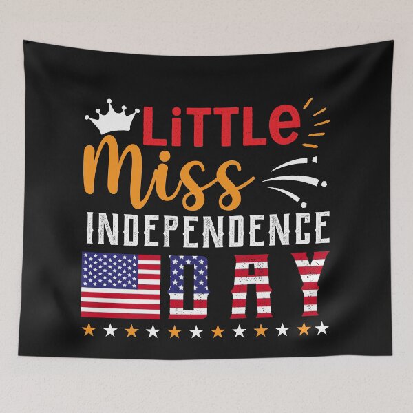 Item preview, Little Miss Independence Day designed and sold by sriniboss758.