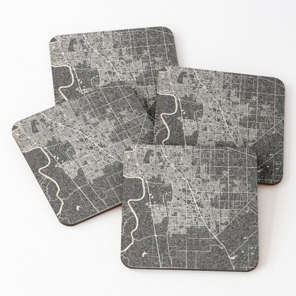 Item preview, Elk Grove map California Ink lines 2 designed and sold by InkMaps.
