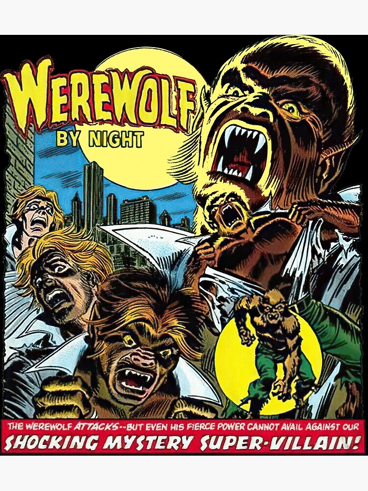 Werewolf By Night  Poster for Sale by shopHulkling