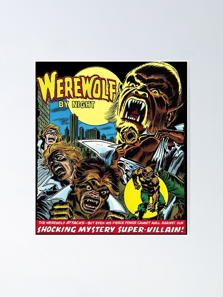 Werewolf By Night  Poster for Sale by shopHulkling