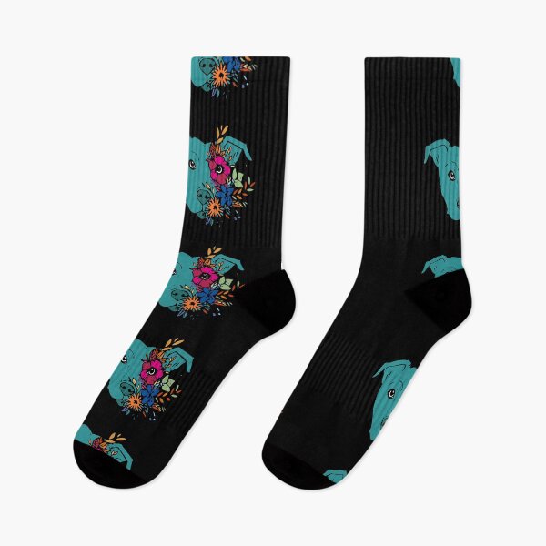 Item preview, Floral Staffy Staffordshire, Colorful Staffy , Staffy Mom ,Bull Dog LOVERS GIFT  designed and sold by Karmvy ⭐.