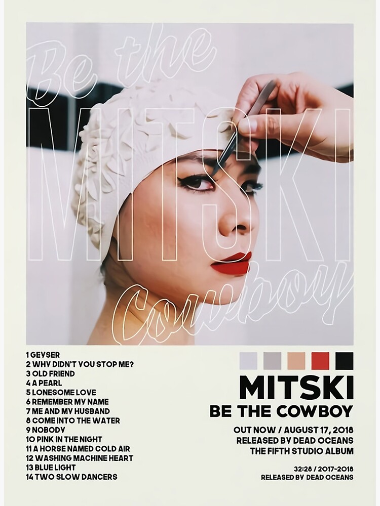 Disover BT Cowboy Album cover Premium Matte Vertical Poster