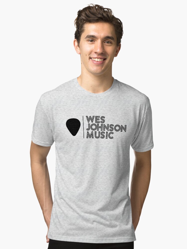 Tri-blend T-Shirt, Wes Johnson Music designed and sold by wesjohnsonmusic