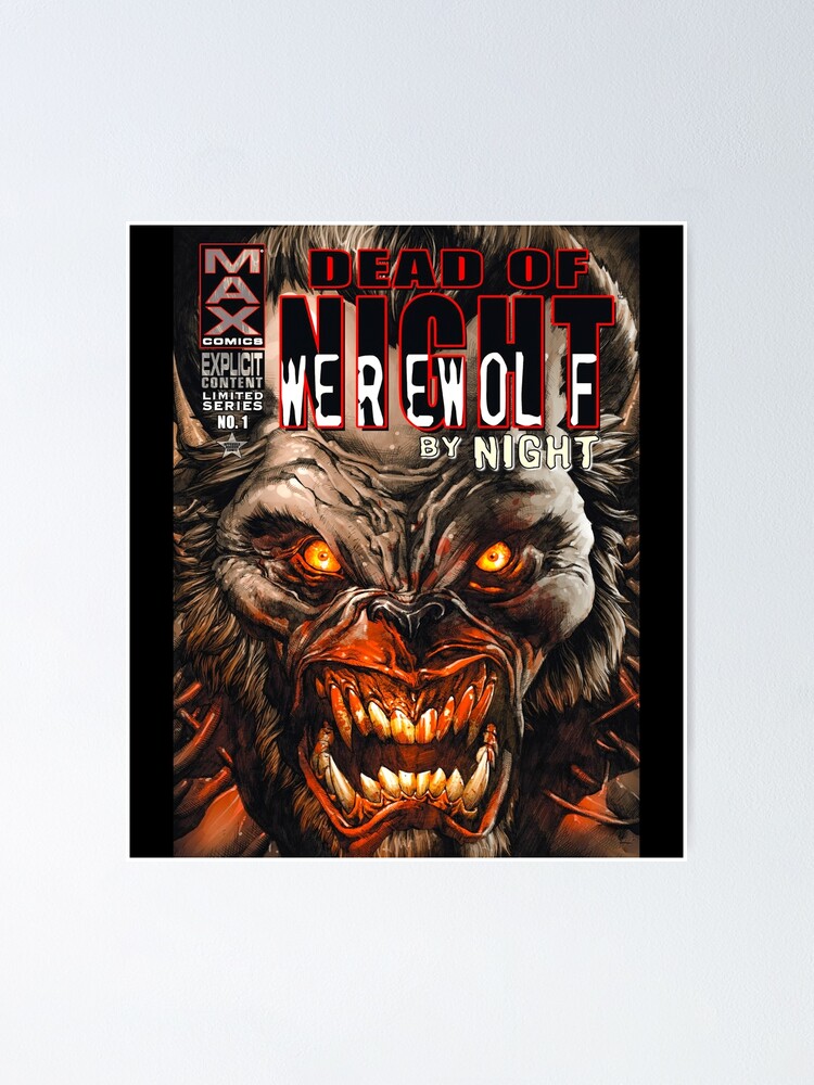 Werewolf By Night  Poster for Sale by shopHulkling