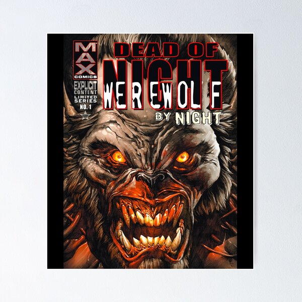 Werewolf By Night  Poster for Sale by shopHulkling