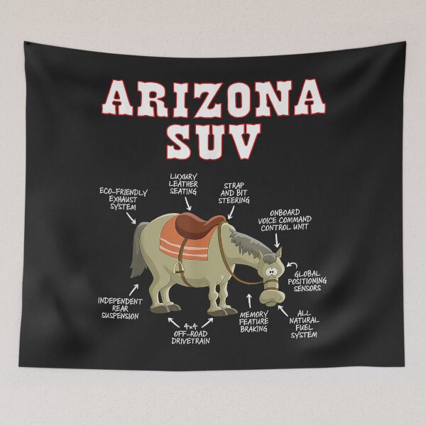 Item preview, Arizona AZ SUV Funny Joke Horse Mule Souvenir Gift designed and sold by doria7fjly.