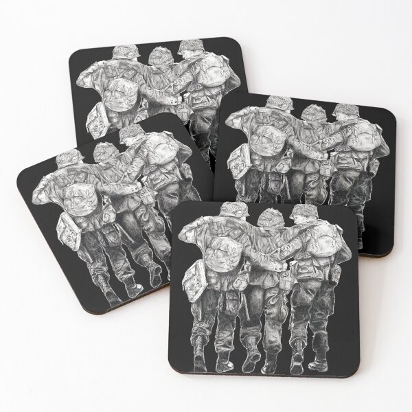 Item preview, Band of Brothers wwii soldiers camp Halloween Christmas designed and sold by BandBrothersChu.