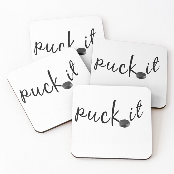 Item preview, It's Flippant, Whimsical, Fun and Chill! "Puck It"! Hockey Merch designed and sold by PopPucks.