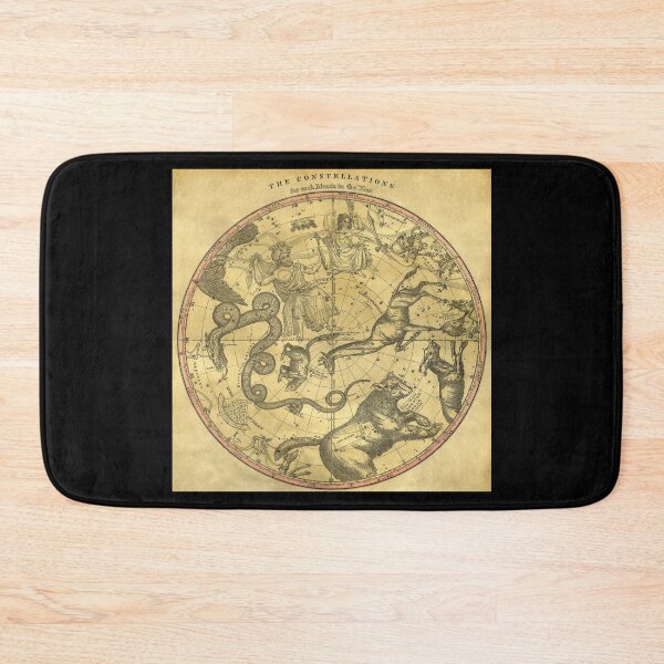 Item preview, Aesthetic Antique Star Map designed and sold by Vintage-Travel.