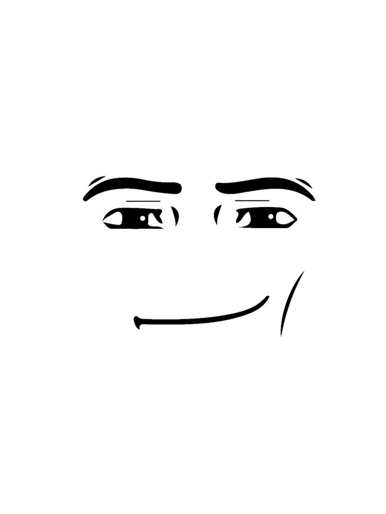 Roblox man face Blank Template - Imgflip