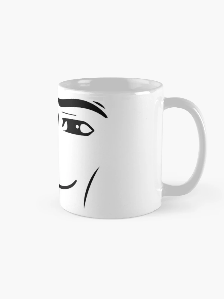 Roblox Man Face SVG File, Digital Download, Roblox Man Face Mug