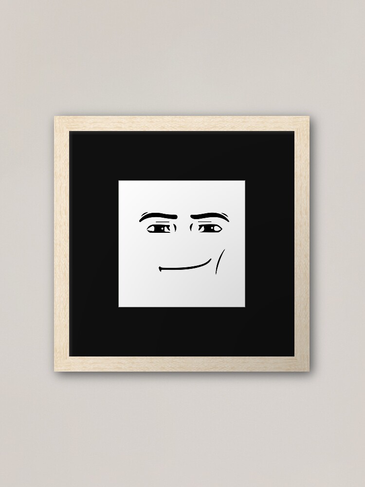 Roblox Man Face Photographic Prints for Sale