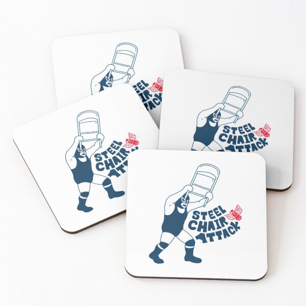 Item preview, Lucha Libre StickerSteel Chair Attack  designed and sold by Mintybatteo.