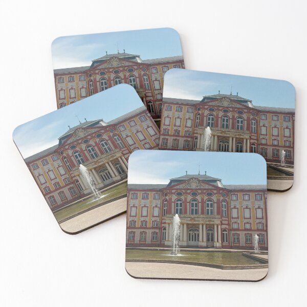 Item preview, Bruchsal Palace (Schloss Bruchsal), also called the Damiansburg, is a Baroque palace complex located in the Baden-Wurttemberg. A fine Roccoco decoration. Germany designed and sold by Maurizio Fabbroni.