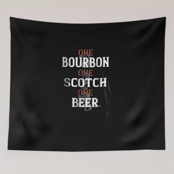Item preview, One Bourbon One Scotch One Beer designed and sold by caidcmytvroi.
