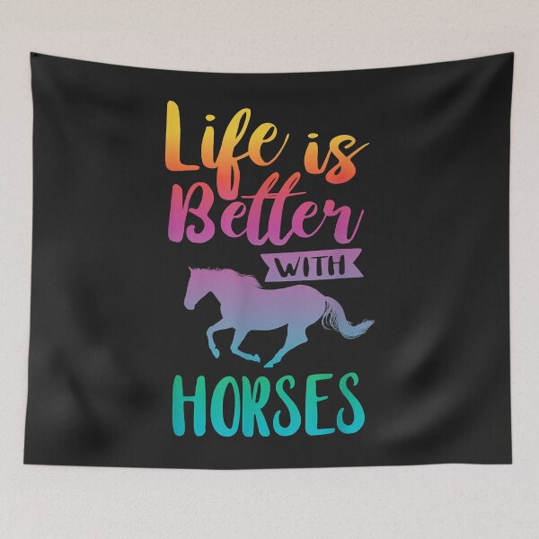 Item preview, Cute Life Is Better With Horses Horseback Riding designed and sold by doria7fjly.