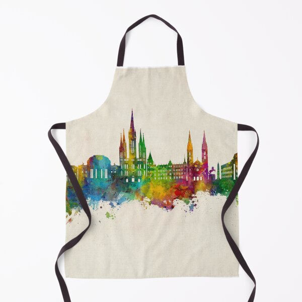 Item preview, Wiesbaden Germany Skyline designed and sold by ArtPrints.