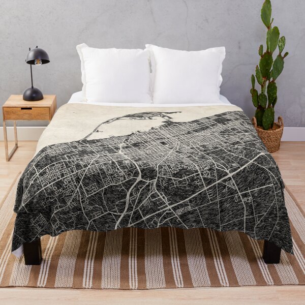 Item preview, Erie map Pennsylvania ink lines designed and sold by InkMaps.
