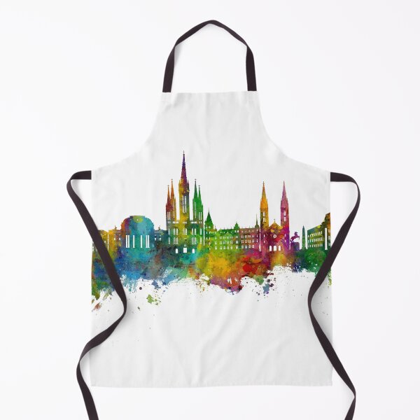 Item preview, Wiesbaden Germany Skyline designed and sold by ArtPrints.