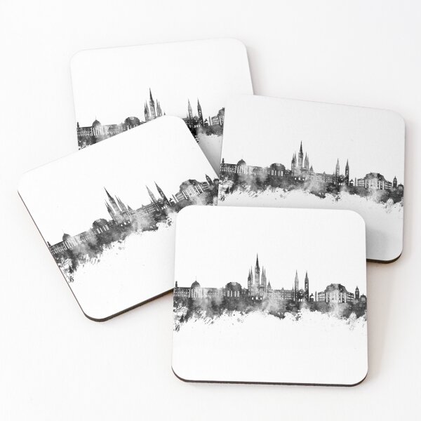 Item preview, Wiesbaden Germany Skyline designed and sold by ArtPrints.