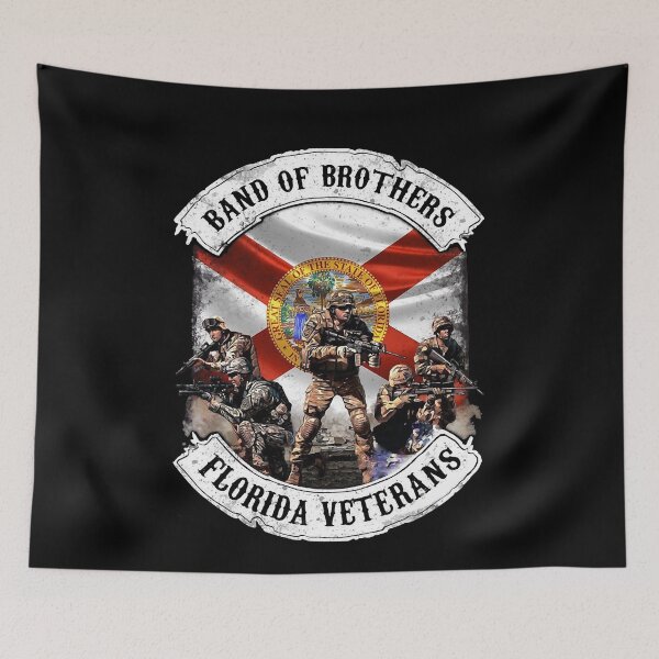 Item preview, Band of brothers florida veterans wwii soldiers Halloween Christmas designed and sold by BandBrothersChu.