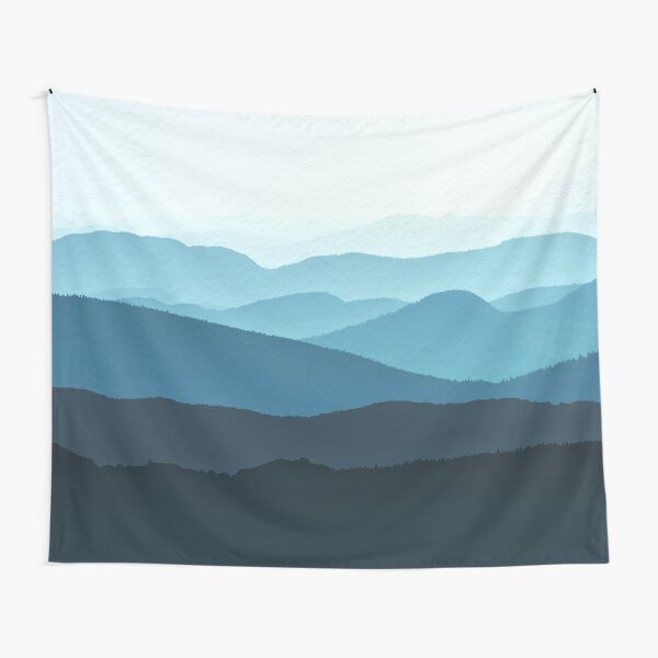 Item preview, Foggy Mountains Panorama designed and sold by Yorda Creative.