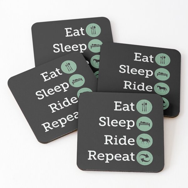 Item preview, Eat Sleep Ride Repeat Horse designed and sold by doria7fjly.