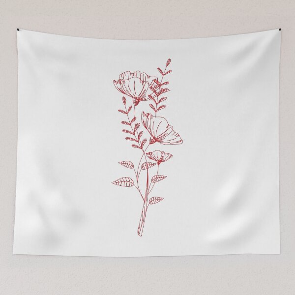 Item preview, Flower Shoppings - Red Flower Summer Gift Beautiful Nature T-Shirt designed and sold by Farid1Shop.