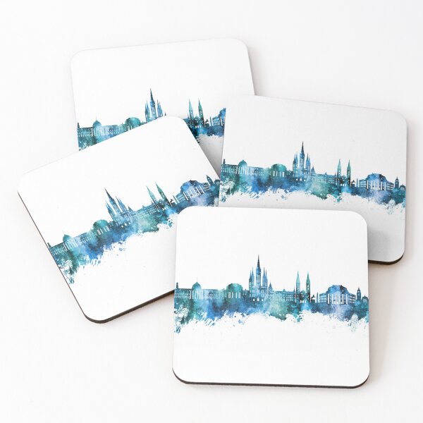 Item preview, Wiesbaden Germany Skyline designed and sold by ArtPrints.