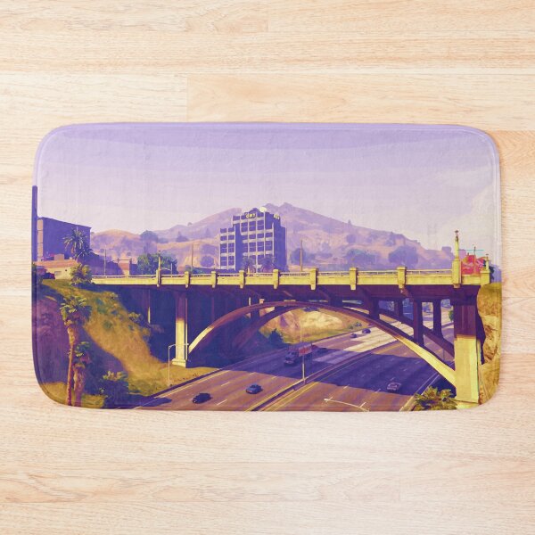 Item preview, Bridge Purple Skyline designed and sold by Camdeboo.