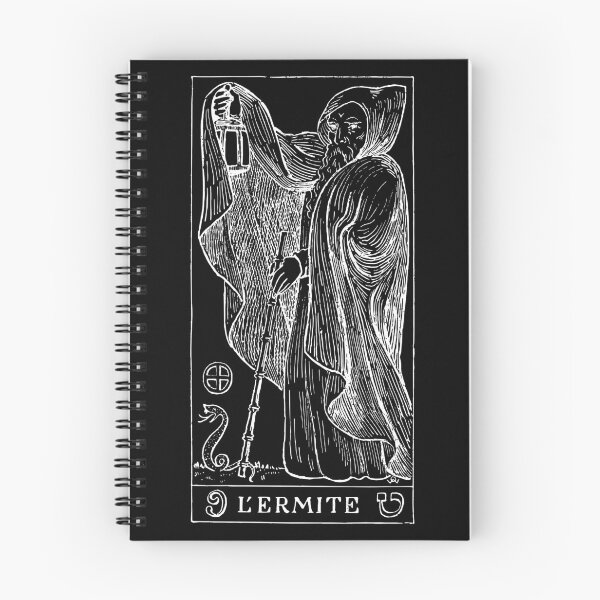 Item preview, The Hermit (IX) Tarot Card designed and sold by Happy Puppy Print On Demand.