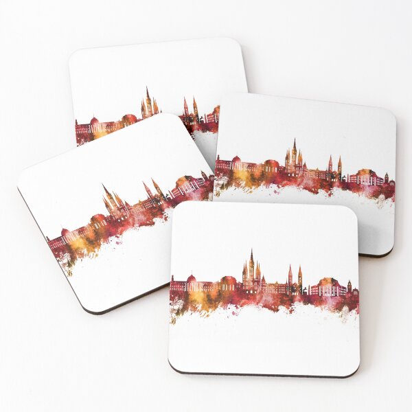 Item preview, Wiesbaden Germany Skyline designed and sold by ArtPrints.