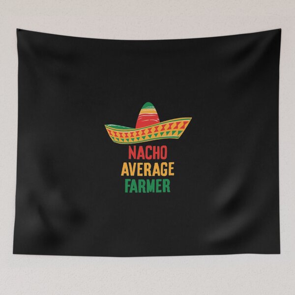 Item preview, Nacho Average Farmer StickerNacho Average Farmer  designed and sold by Mintybatteo.