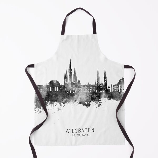 Item preview, Wiesbaden Germany Skyline designed and sold by ArtPrints.