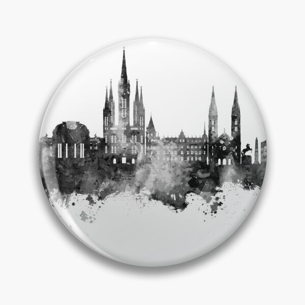 Item preview, Wiesbaden Germany Skyline designed and sold by ArtPrints.
