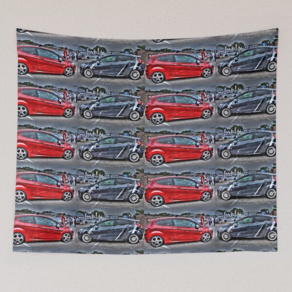 Item preview, Red and Grey Fiestas designed and sold by Vicki Spindler (VHS Photography).
