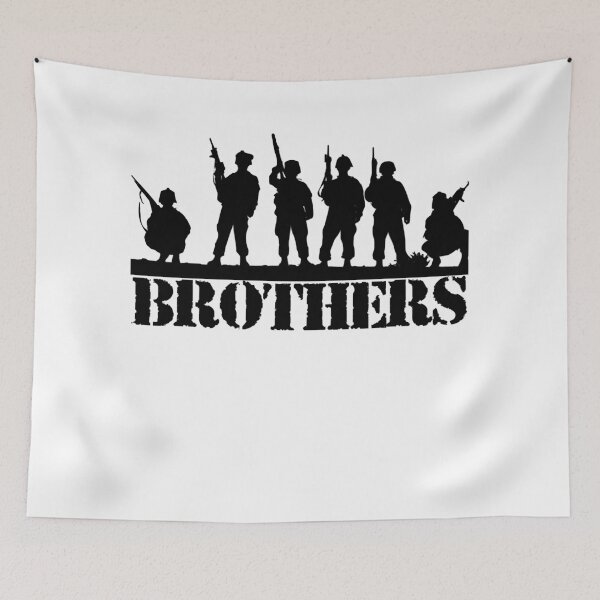 Item preview, Brothers Military Fraternity Band wwii soldiers Halloween Christmas designed and sold by BandBrothersChu.