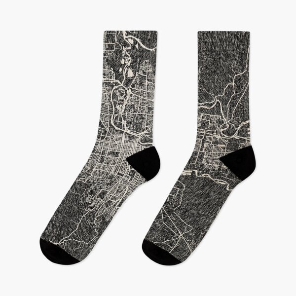 Item preview, Eugene map Oregon Ink lines designed and sold by InkMaps.