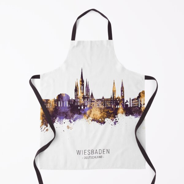 Item preview, Wiesbaden Germany Skyline designed and sold by ArtPrints.
