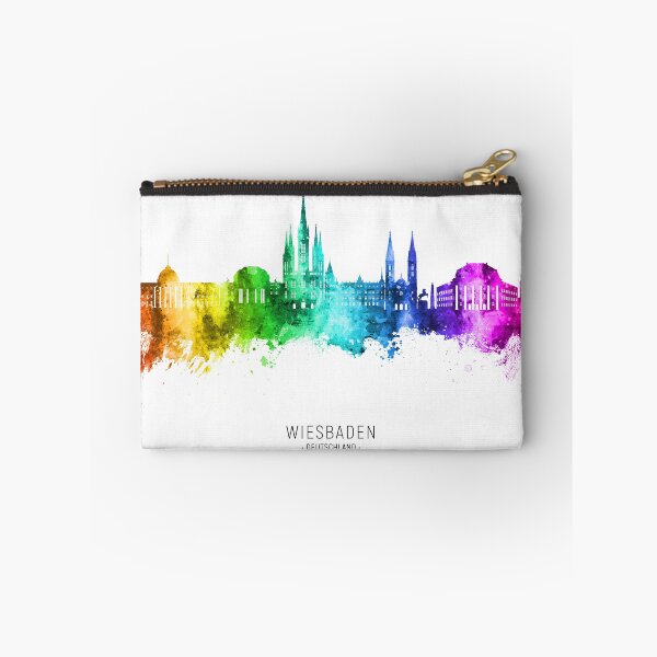 Item preview, Wiesbaden Germany Skyline designed and sold by ArtPrints.