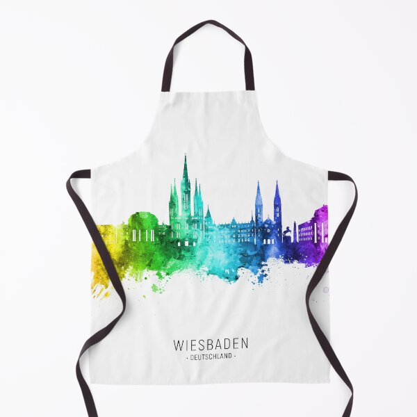 Item preview, Wiesbaden Germany Skyline designed and sold by ArtPrints.