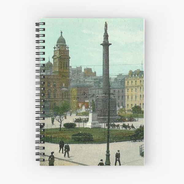 Item preview, Vintage Illustration of George Square, Glasgow designed and sold by yourscotland.
