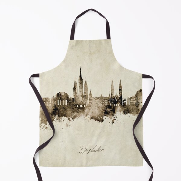 Item preview, Wiesbaden Germany Skyline designed and sold by ArtPrints.