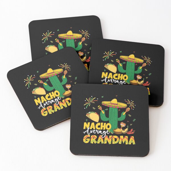 Item preview, Nacho Average Grandma StickerNacho Average Grandma designed and sold by Mintybatteo.