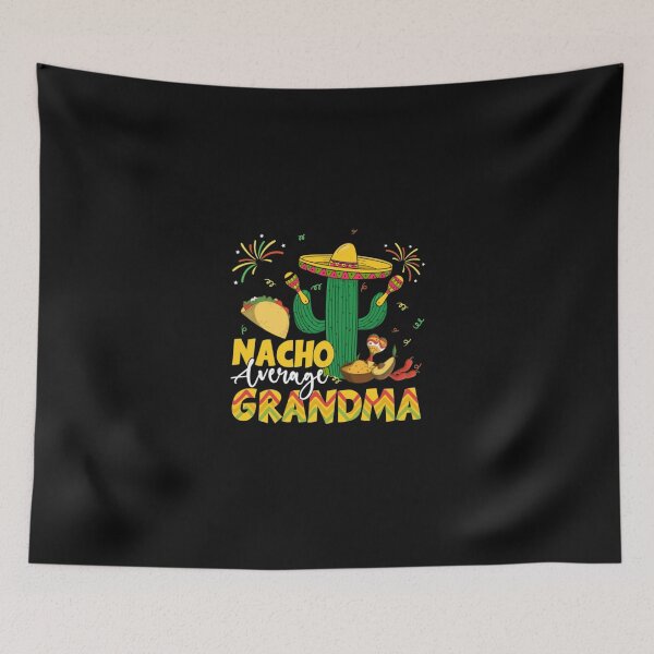 Item preview, Nacho Average Grandma StickerNacho Average Grandma designed and sold by Mintybatteo.