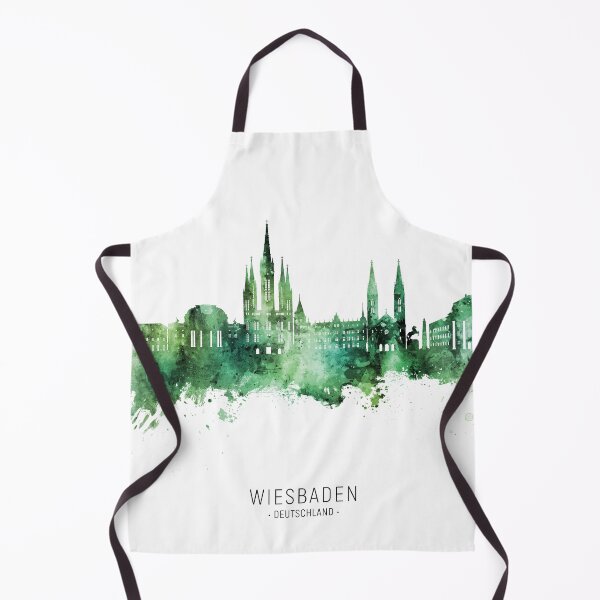 Item preview, Wiesbaden Germany Skyline designed and sold by ArtPrints.