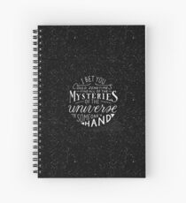 All of the Mysteries of the Universe Spiral Notebook